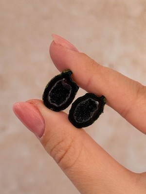 Tabasco Mini Geode Paar Kristall aus Mexiko (C)