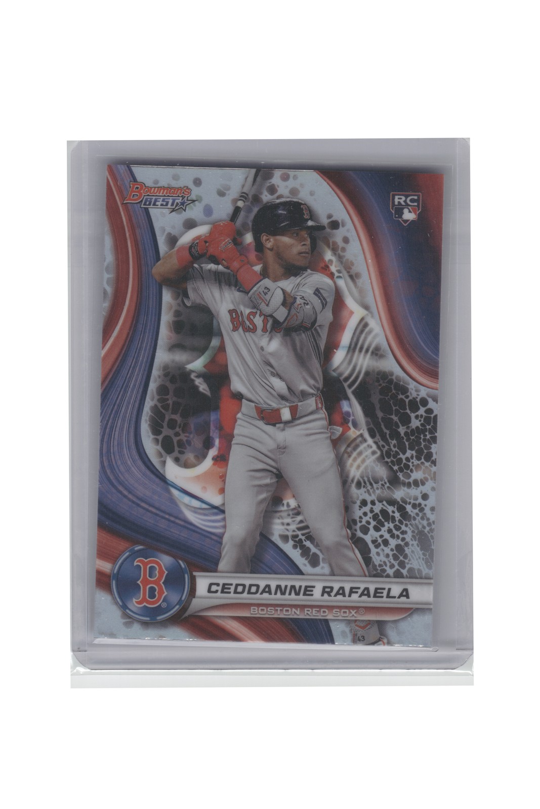 2024 Bowman's Best #14 Ceddanne Rafaela Refractors B4R4C41
