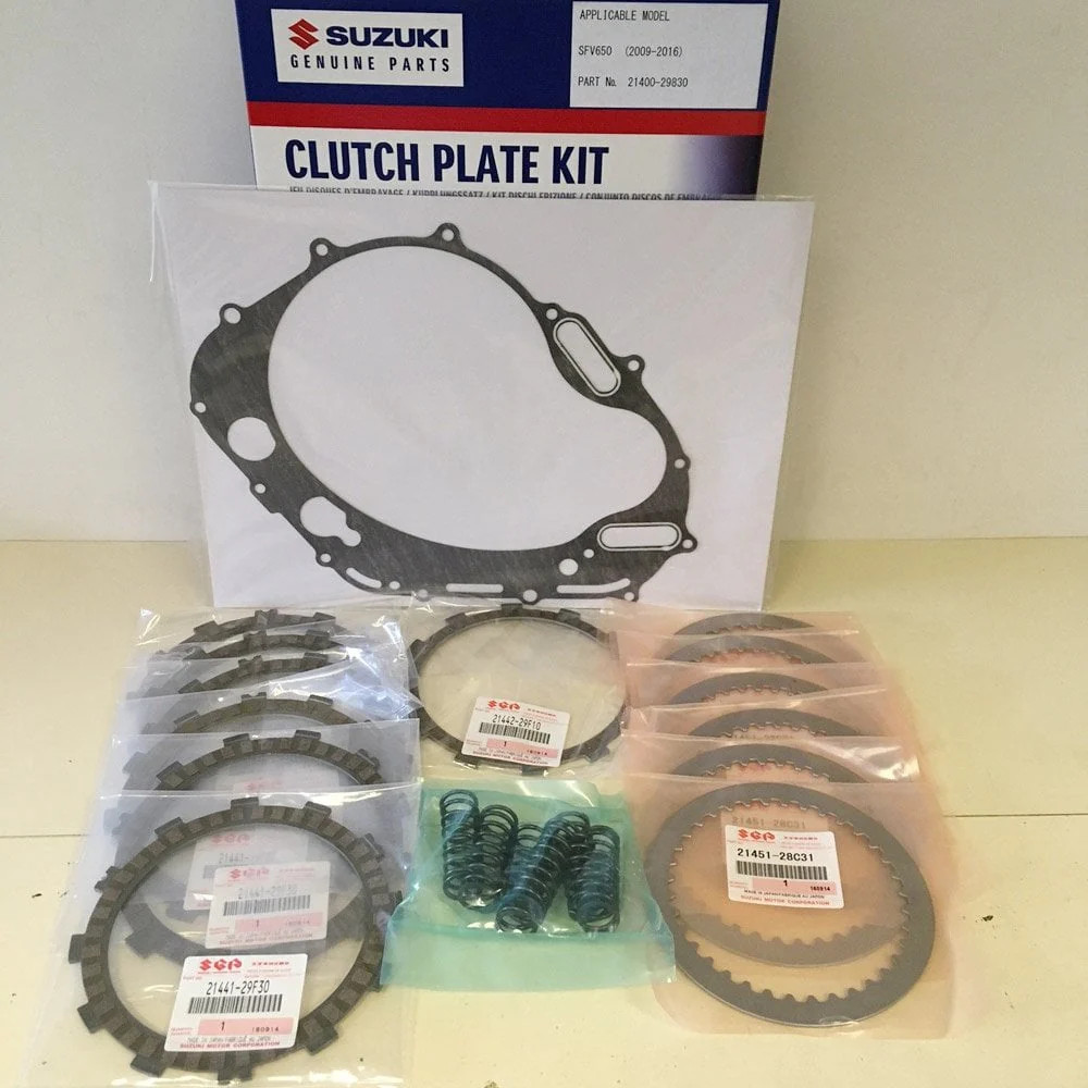 Suzuki Genuine Part - Clutch Plate Kit (SV650 SFV650 K9-L7