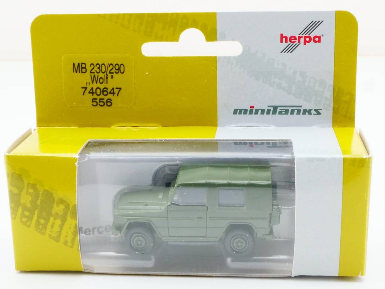 Herpa 556 Minitanks MB 230/290 Wolf BW 740647 1:87 Mint! OVP 1705-02-86
