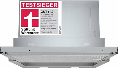 Bosch Serie 4 DFR067A52 60cm Flachschirmhaube - Silbermetallic