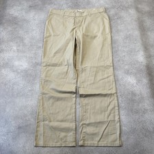 Dickies Carpenter Trousers Womens 35" Baggy Fit Workwear Pants, Beige