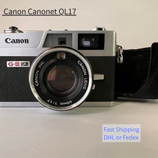 As-Is  CANON Canonet QL17 GIII Rnagefinder 35mm Film Camera from JAPAN