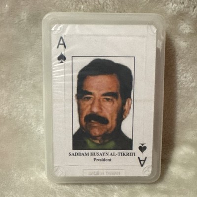 VTG 2003 Iraqs Most Wanted Playing Card Deck US Defense Intelligence Agency NEW