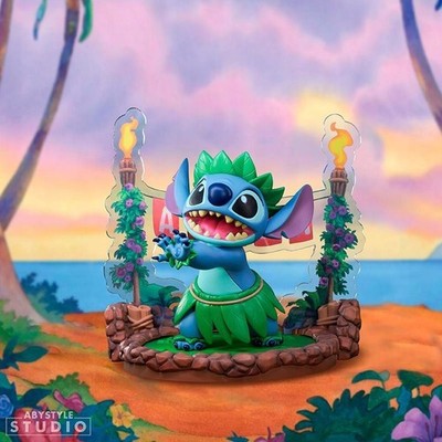 Disney Stitch Hula Tanz Figur Abysse Corp 15cm Lilo & Stitch Film