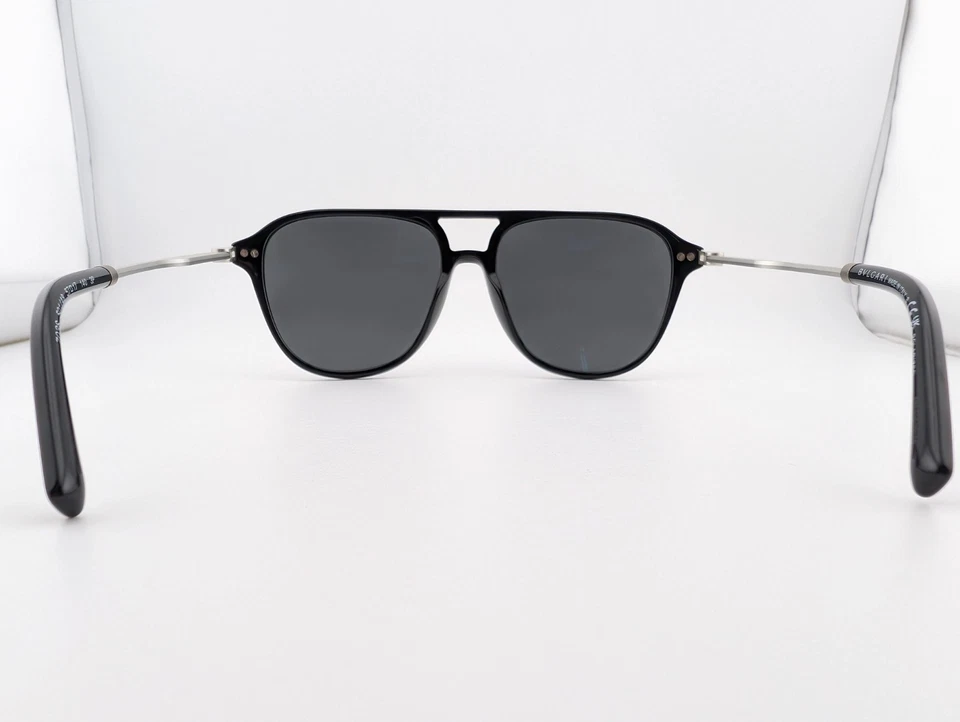 Gafas de sol Bvlgari, 7038 501/48 3P negras, 57-17-140, plástico, Italia Foto 4 de 4