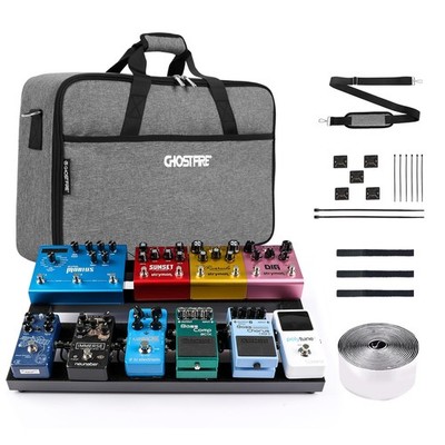 Ghost Fire Guitar Pedal Board Aluminum Alloy 1.76lb Super light Effect Pedalb...