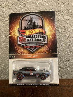 Hot Wheels 2017 17th Collectors Nationals Heavy Chevy  Pittsburgh 1162 of 3000