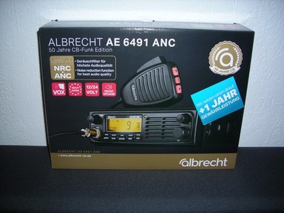 Albrecht AE 6491 VOX CB-Funkgerät - Schwarz (12648.01)