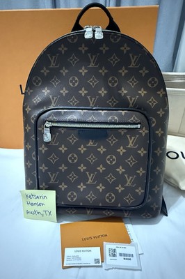Louis Vuitton Backpack Josh Monogram Macassar