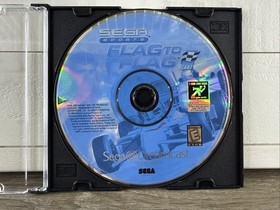 Sega Dreamcast Flag to Flag CART Disc w Booklet ONLY Tested Fast FREE Shippin DC