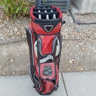 Great Divider Cart Bag 14 Way Dividers Red Black