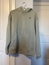 Quiksilver Men  s Pullover Hoodie XL Gray Sweatshirt NWT