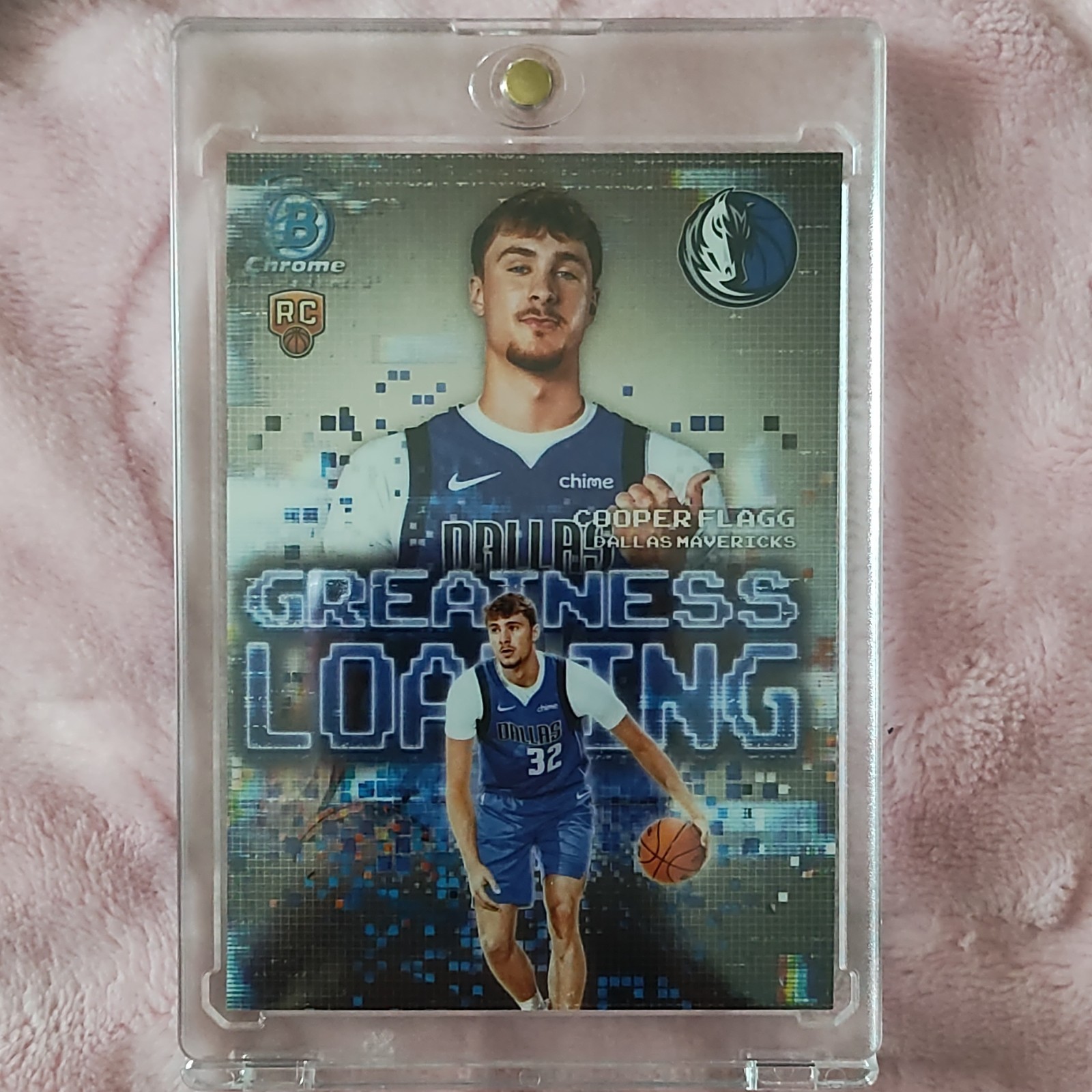 Topps 2025-26 Topps Chrome Cooper Flagg Mavericks #GR-1 Generation Rising