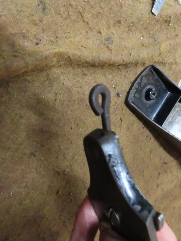 Bailey Victor 3 Aviones, Tapa de Palanca (SOLO) 1-3/4" Tipo Temprano, 1875-1888~GD+🤠B7.15.25 Foto 4 de 4