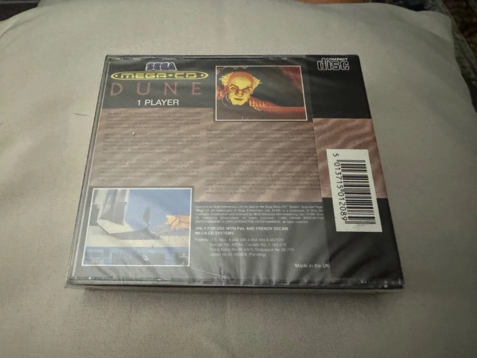 Dune - Mega-CD - PAL - NEW FACTORY SEALED SEE THIRD PICTURE - Image 2 of 3