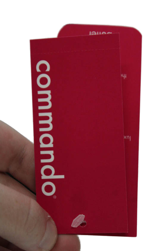 Commando Womens Red Solid Modal Spandex Round Nec… - image 6