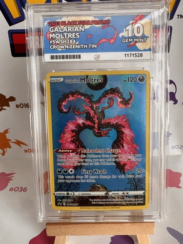 Galarian Moltres graded ACE 10 for sale on eBay