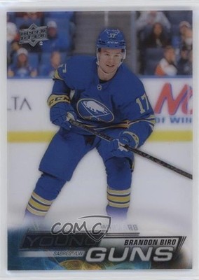 2022 Upper Deck Series 2 Young Guns Clear Cut Brandon Biro #455 Rookie RC 0dv6