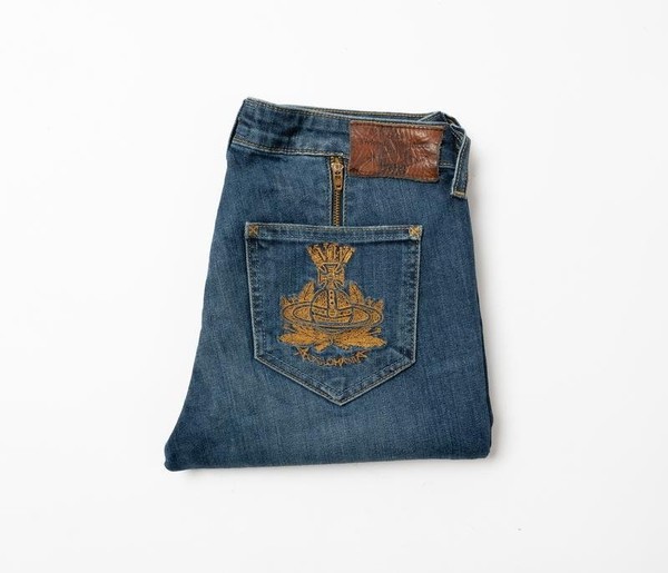 Women Vivienne Westwood Jeans Navy 27 / S
