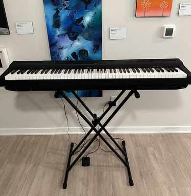 #ad Yamaha P125 88 Key Weighted Action Digital Piano w Power Supply amp; Sustain Pedal $420.00
