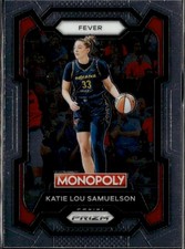 2024 Panini WNBA Monopoly Prizm Katie Lou Samuelson Indiana Fever #35