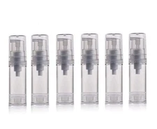 5ML Airless Pump Bottle-Empty Refillable Vacuum Cream Lotion... 