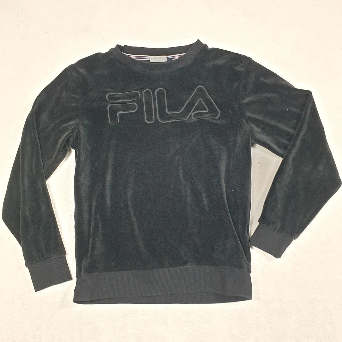Fila velvet sweatshirt deals