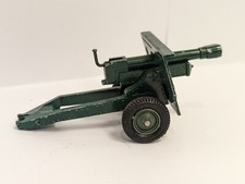 Vintage Britains Ltd Diecast Metal Howitzer, Wheeled Artillery Unit, 4.5"