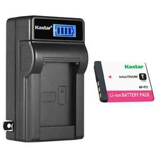 LCD Wall Charger 1 battery for Sony NP-FT1 DSC-T10 DSC-T11 DSC-T33