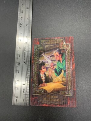 Minerva McGonagall Harry Potter Frog Chocolate Lenticular Card