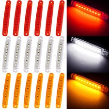 3- Color LED Side Marker Lights Indicator Light Universal Clearance Lamp Outline
