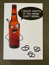 One (1) Random Design/Occasion Greeting Card Without Envelope