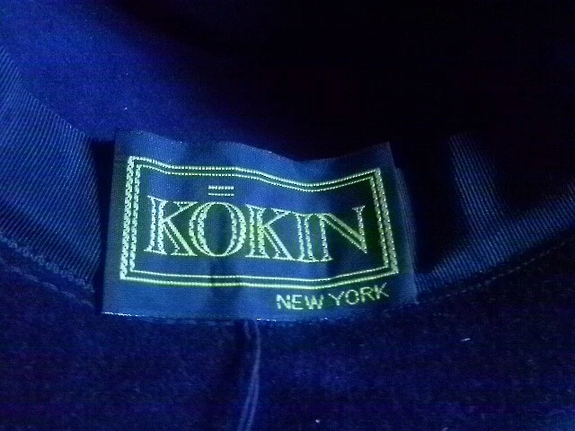 KOKIN BLACK WOOL BROWN LEATHER BUCKLE TRIM CHIC HAT FOR DERBY OR FASHIONISTA - Image 4 of 4