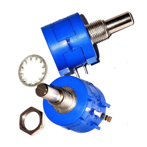 3590S Precision Wirewound Potentiometer 500R1K2K5K10K20K50K100K Ohm Pot 10Turn - Picture 9 of 16