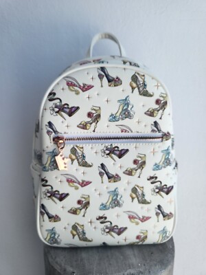 Disney Princess Stylish Heels White Backpack Amazon.com: Disney Princess Backpack for Women, Men, Unisex  main image 4