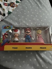 Super Mario Jakks Pacific Multi Pack Mario Peach And Toad (Brand New)