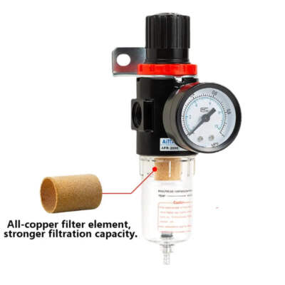 AFR-2000 Pneumatic Filter Air Treatment Unit Pressure Regulator Compressor Reduc