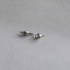 2 WALTHAM 18 SIZE BALANCE STAFFS #1703-A PIVOT-10 NOS  ---  BB-1009