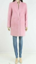 Gianni Feraud Women's Pink Slouch Casual Long Winter Coat Uk 12 Eu 40