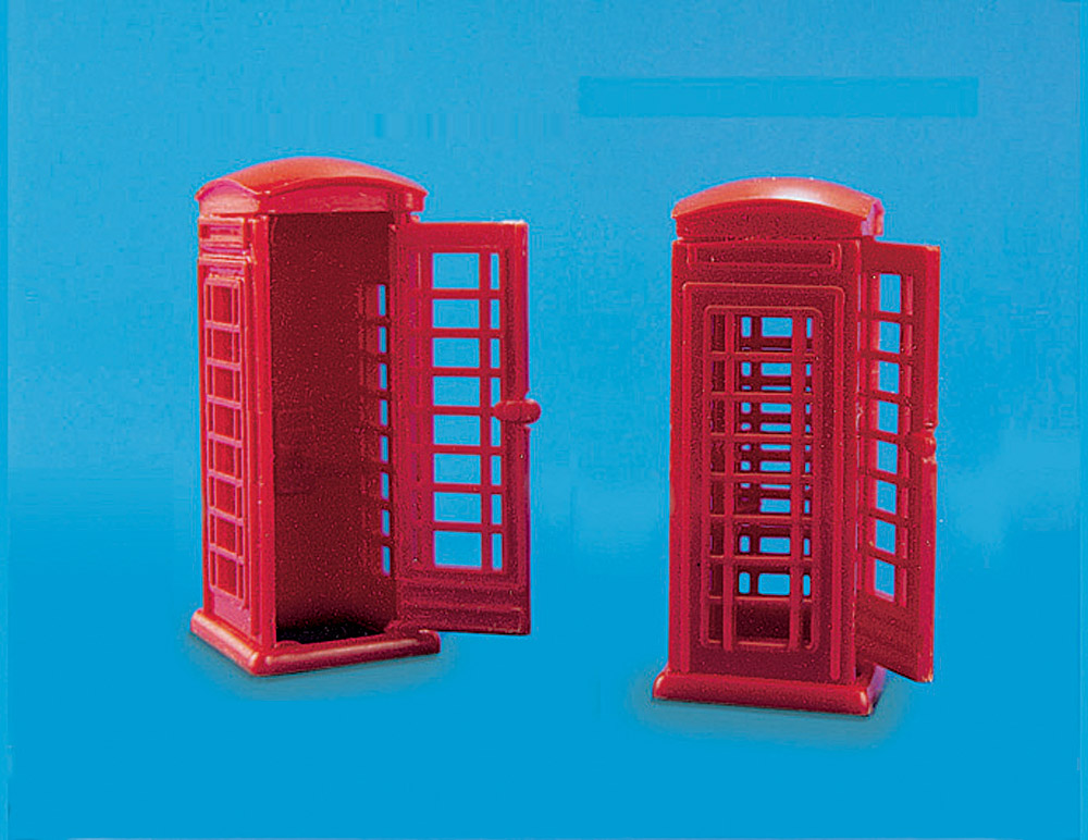 Modelscene 5006 Telephone Kiosks OO Gauge