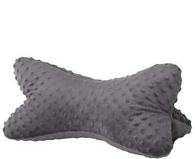 Dr. Berger Leseknochen Minky 40 x 18 cm versch. Farben Lesekissen Kissen