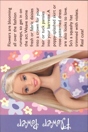 1999 Barbie Photocards #2 Flower Power - Picture 1 of 2