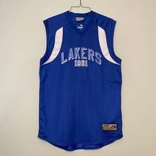 EUC Vintage Majestic LA Lakers 1961 Jersey - Size Large - NBA Hardwood Classics