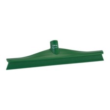 Vikan Green Single Blade Rubber Floor Squeegee with plastic frame 19 inches long