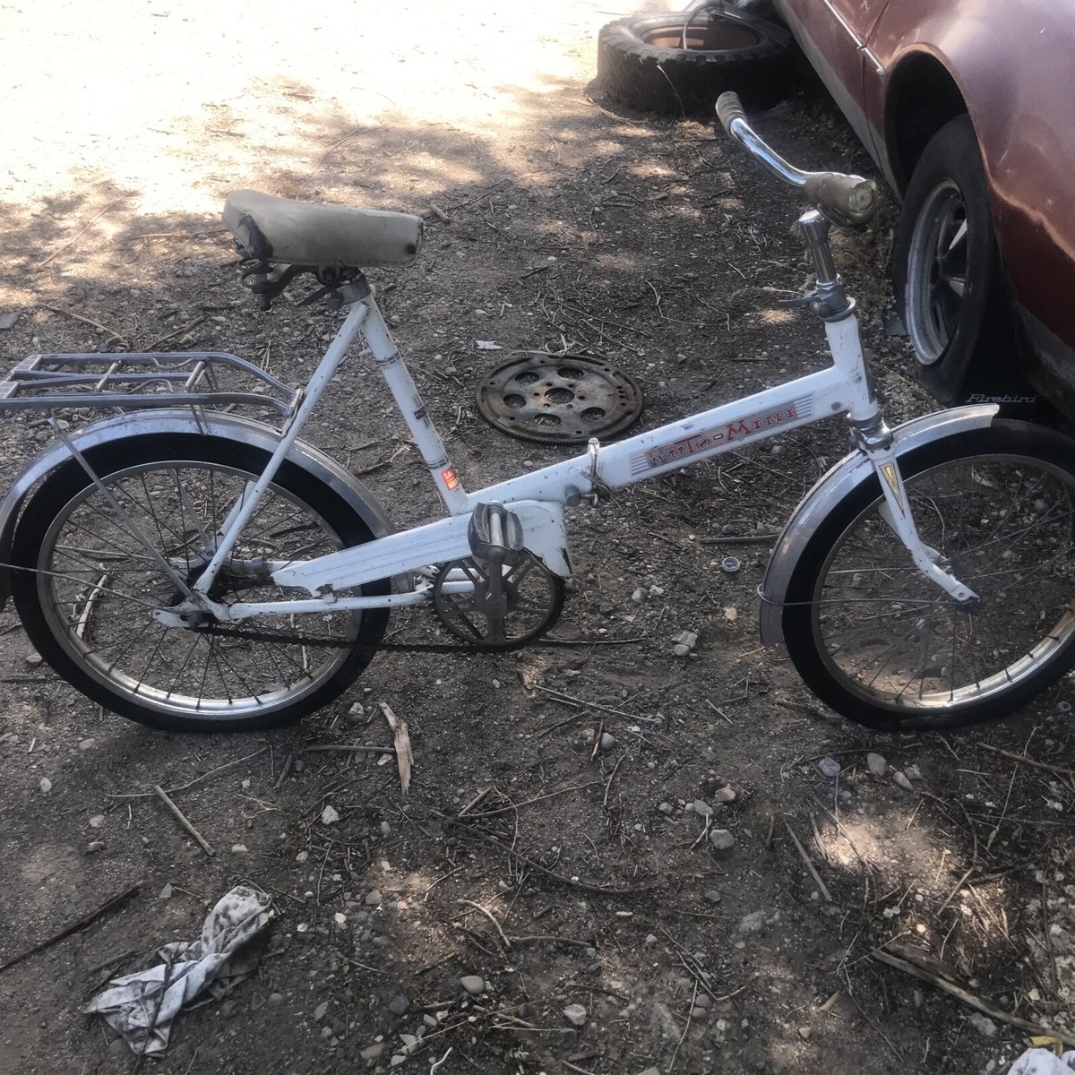 Touring Vintage Folding Bike Vintage Bridgestone Picnica Folding