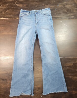 Harper Heritage Womens Jeans Size 28Wx25L Fray Hem Kick Crop