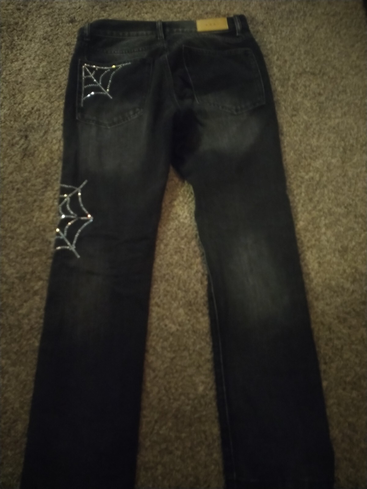 Spiderweb Design For MNML Men’s Patchwork Black J… - image 10