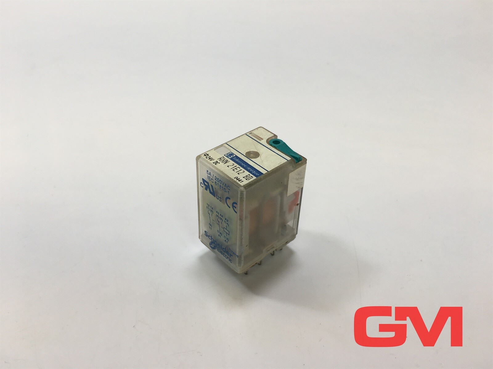 Schneider Electric Miniature Relay RXN21E12BD 24VDC 2CO 5A 250VAC