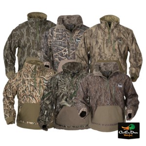 camouflage pullover jacket